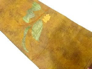 枝の実模様袋帯